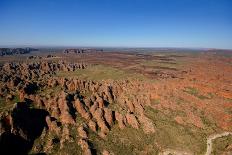Aerial View of the Famous Beehive Domes of the Bungle Bungle Ranges (Purnululu), Western Australia-Anja Hennern-Photographic Print