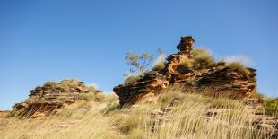 View into Cathedral Gorge in the Bungle Bungle Ranges (Purnululu), Western Australia-Anja Hennern-Photographic Print
