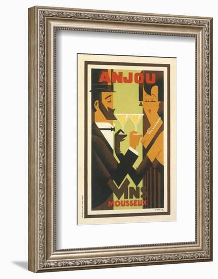 Anjou Vins Mousseux-null-Framed Art Print