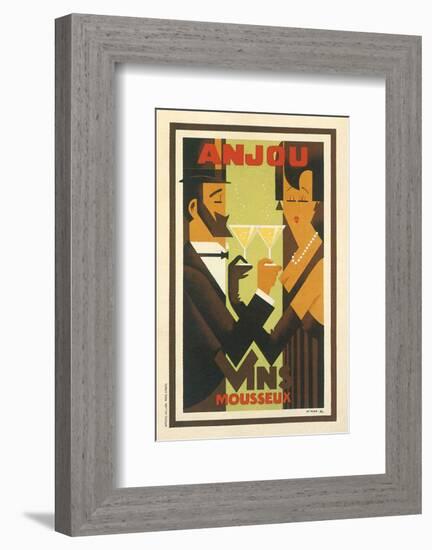 Anjou Vins Mousseux-null-Framed Art Print