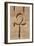 Ankh or Key of Life. Relief. Abu Simbel. Egypt-null-Framed Giclee Print