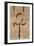 Ankh or Key of Life. Relief. Abu Simbel. Egypt-null-Framed Giclee Print