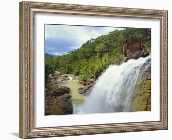 Ankroet Falls, Dalat, Vietnam, Asia-Robert Francis-Framed Photographic Print