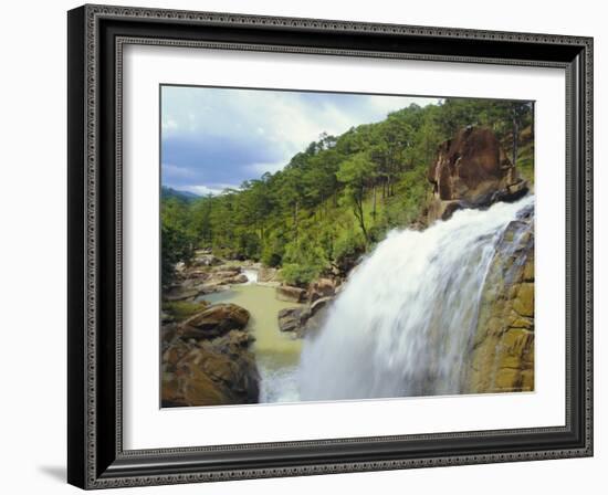 Ankroet Falls, Dalat, Vietnam, Asia-Robert Francis-Framed Photographic Print