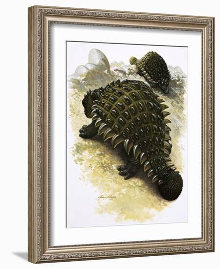 Ankylosaurus-Francis Phillipps-Framed Giclee Print