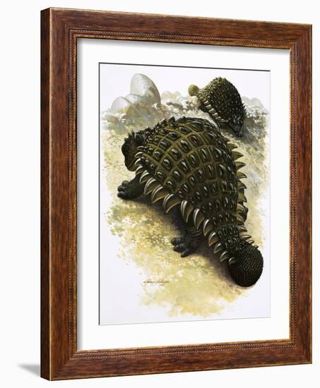 Ankylosaurus-Francis Phillipps-Framed Giclee Print