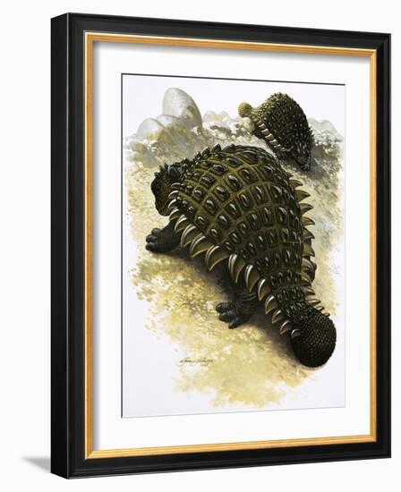 Ankylosaurus-Francis Phillipps-Framed Giclee Print