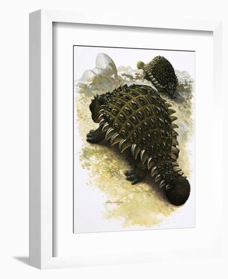 Ankylosaurus-Francis Phillipps-Framed Giclee Print