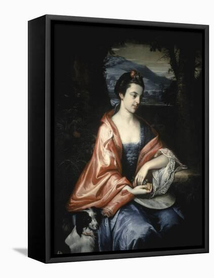 Ann Allen, Later Mrs John Penn, August 1763-Benjamin West-Framed Premier Image Canvas