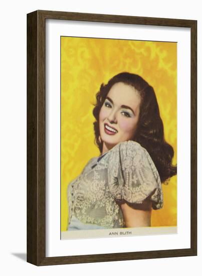 Ann Blyth, American Actress and Film Star-null-Framed Photographic Print