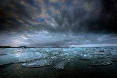 Jökulsárlón Ice on Beach, Iceland-Ann Clark Landscapes-Framed Photographic Print