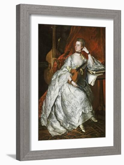 Ann Ford (Later Mrs Philip Thicknesse), 1760-Thomas Gainsborough-Framed Giclee Print