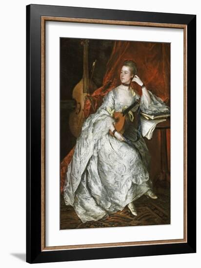 Ann Ford (Later Mrs Philip Thicknesse), 1760-Thomas Gainsborough-Framed Giclee Print