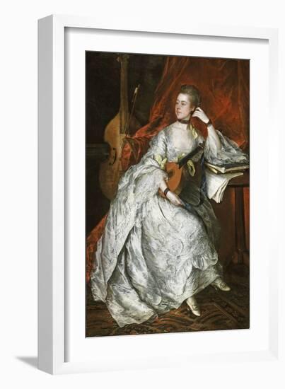 Ann Ford (Later Mrs Philip Thicknesse), 1760-Thomas Gainsborough-Framed Giclee Print