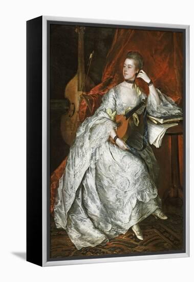 Ann Ford (Later Mrs Philip Thicknesse), 1760-Thomas Gainsborough-Framed Premier Image Canvas