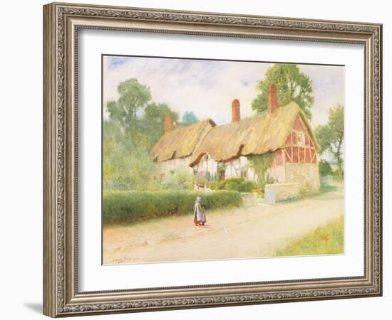 Ann Hathaway's Cottage-Arthur Claude Strachan-Framed Giclee Print