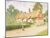 Ann Hathaway's Cottage-Arthur Claude Strachan-Mounted Giclee Print