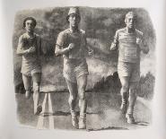 Three Runners-Ann Lyman Powers-Framed Collectable Print