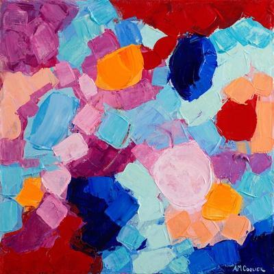 24 x 24 Circle Garden II Poster Print by Ann Marie Coolick 