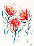 Flower Amoebic Party II-Ann Marie Coolick-Framed Art Print