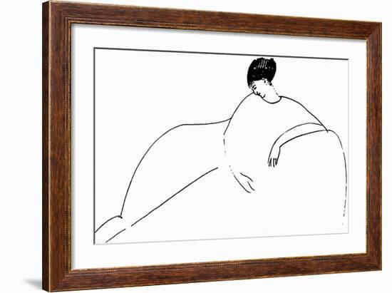 Anna Akhmatova, 1911-Amedeo Modigliani-Framed Giclee Print