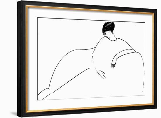 Anna Akhmatova, 1911-Amedeo Modigliani-Framed Giclee Print