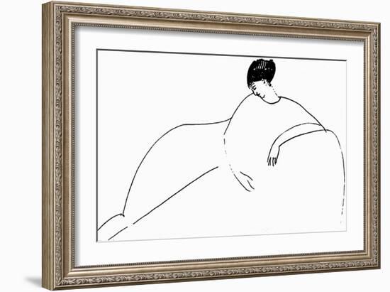 Anna Akhmatova, 1911-Amedeo Modigliani-Framed Giclee Print