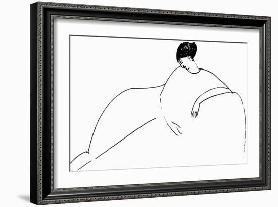 Anna Akhmatova, 1911-Amedeo Modigliani-Framed Giclee Print