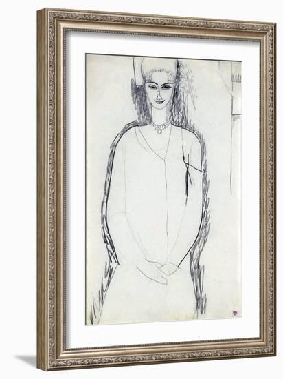 Anna Akhmatova, 1911-Amedeo Modigliani-Framed Giclee Print