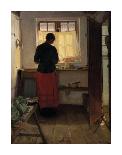 Disentangling the Fishing Net-Anna Ancher-Premium Giclee Print