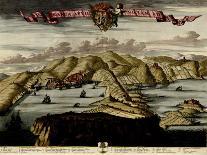 Straits and Defenses at Gibraltar - 1700-Anna Beeck-Art Print