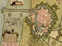 Vauban Defenses on the Narva, Estonia - 1700-Anna Beeck-Framed Premium Giclee Print