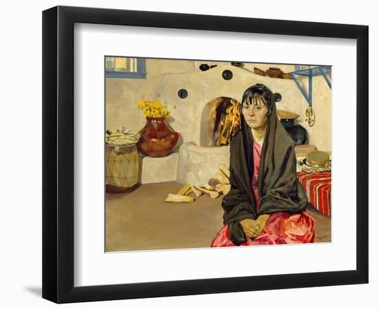 Anna, C.1914-36 (Oil on Canvas)-Walter Ufer-Framed Giclee Print