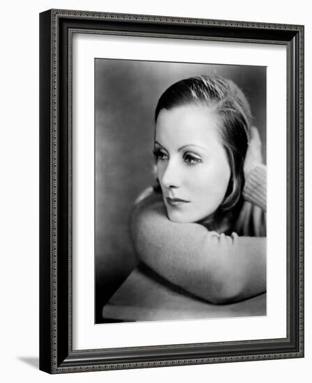 Anna Christie, Greta Garbo, 1930-null-Framed Photo