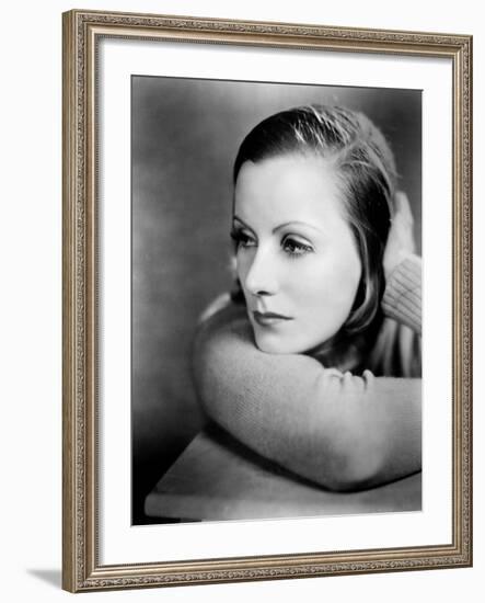 Anna Christie, Greta Garbo, 1930-null-Framed Photo