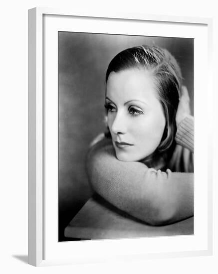 Anna Christie, Greta Garbo, 1930-null-Framed Photo