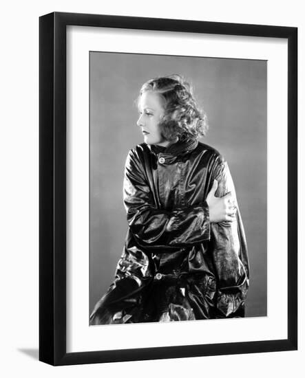 Anna Christie, Greta Garbo, 1930-null-Framed Photo