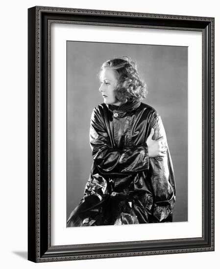 Anna Christie, Greta Garbo, 1930-null-Framed Photo
