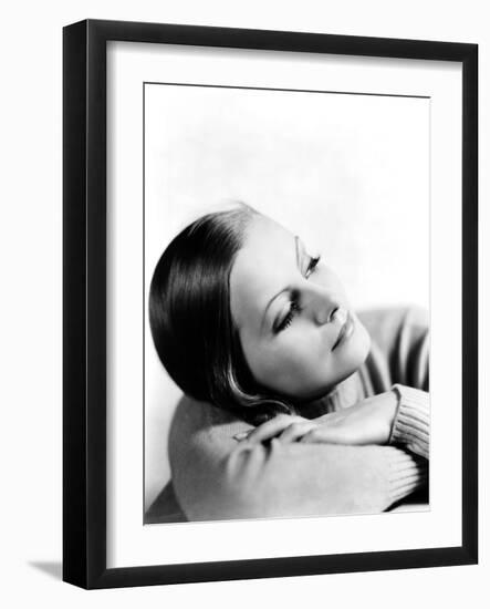 Anna Christie, Greta Garbo, 1930-null-Framed Photo