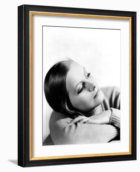 Anna Christie, Greta Garbo, 1930-null-Framed Photo