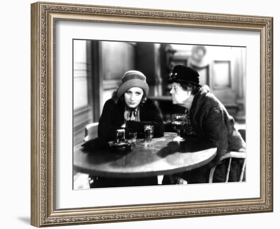 Anna Christie, Greta Garbo, Marie Dressler, 1930-null-Framed Photo