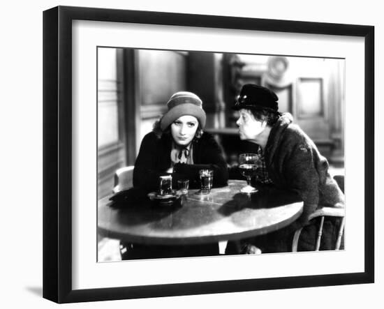 Anna Christie, Greta Garbo, Marie Dressler, 1930-null-Framed Photo