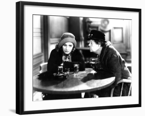 Anna Christie, Greta Garbo, Marie Dressler, 1930-null-Framed Photo