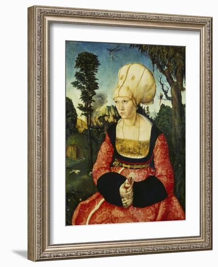 Anna Cuspinian, C, 1502-03-Lucas Cranach the Elder-Framed Giclee Print