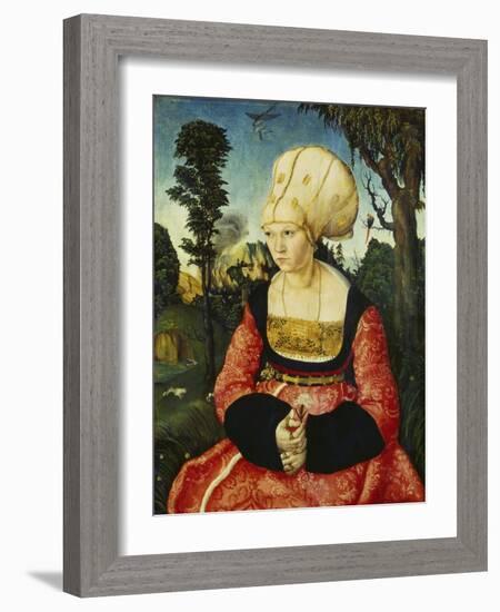 Anna Cuspinian, C, 1502-03-Lucas Cranach the Elder-Framed Giclee Print