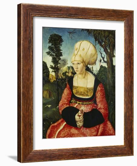 Anna Cuspinian, C, 1502-03-Lucas Cranach the Elder-Framed Giclee Print