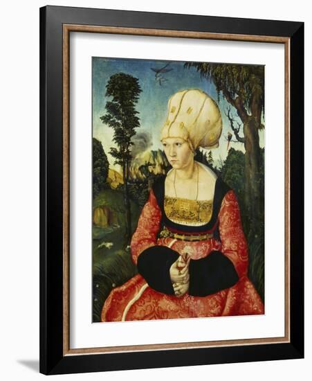 Anna Cuspinian, C, 1502-03-Lucas Cranach the Elder-Framed Giclee Print