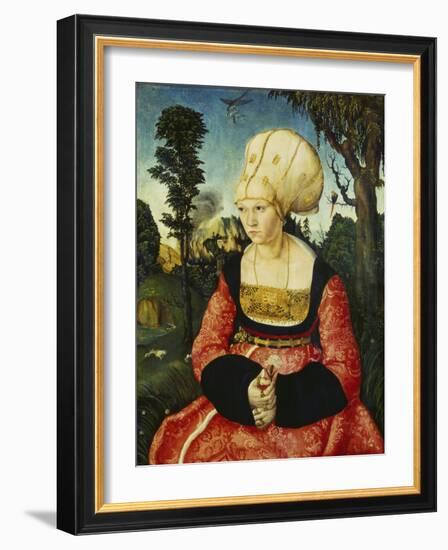 Anna Cuspinian, C, 1502-03-Lucas Cranach the Elder-Framed Giclee Print