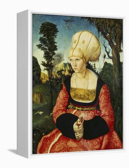 Anna Cuspinian, C, 1502-03-Lucas Cranach the Elder-Framed Premier Image Canvas