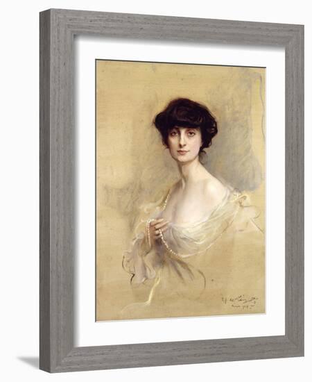 Anna de Noailles-Philip Alexius De Laszlo-Framed Giclee Print